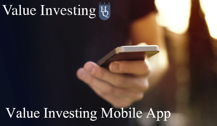 Value Investing Mobile Web App